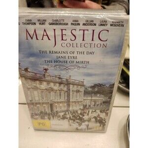 Majestic Collection DVD The Remains of the Day Jane Eyre House of Mirth